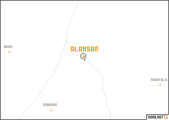 map of Alamsar