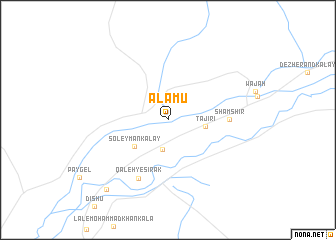 map of ‘Alamū