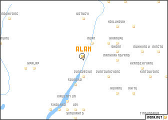 map of Alam