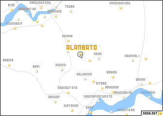 map of Alanbato