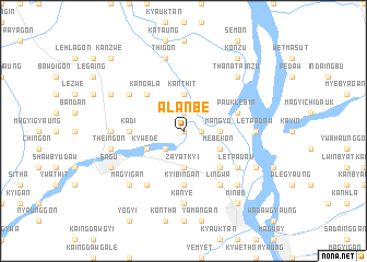 map of Alanbe