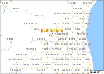 map of A-lan-ch\