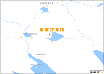 map of Alanenviita