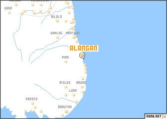 map of Alangan