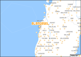 map of Alangasel