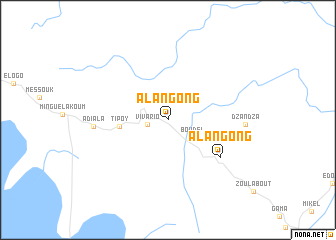 map of Alangong