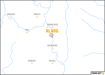 map of Alang