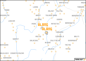 map of Alang