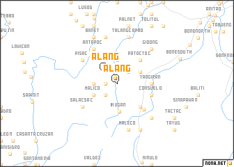 map of Alang