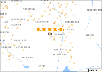 map of Alania Machay