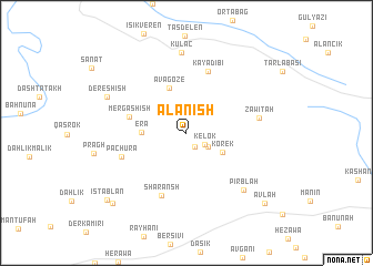 map of Alānish