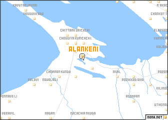 map of Alankeni