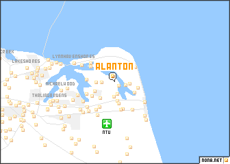 map of Alanton