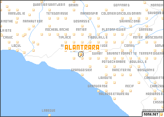 map of Alantrara