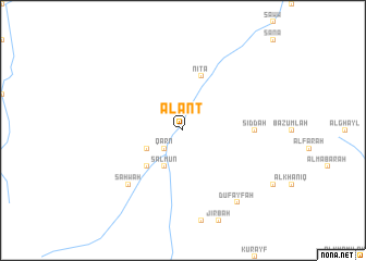map of Al Ant