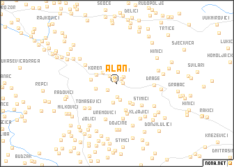 map of Alan