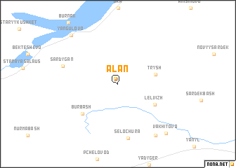 map of Alan