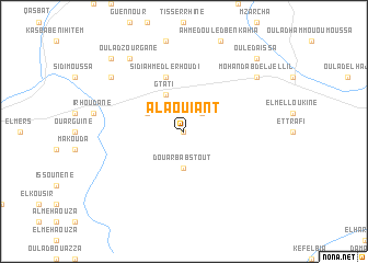 map of Al Aouiant