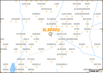 map of Alaparu