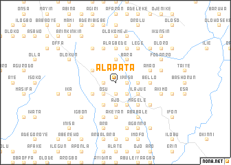 map of Alapata