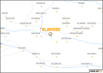 map of Alapınar