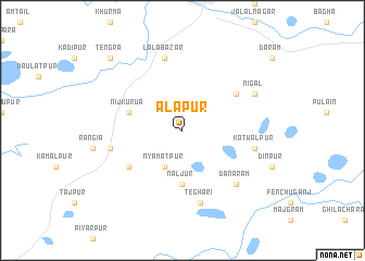 map of Alapur