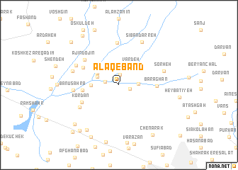 map of ‘Alāqeband
