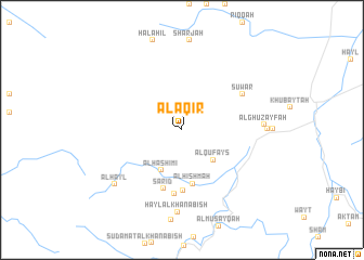 map of Al ‘Aqīr