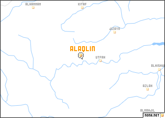 map of Al ‘Aqlīn