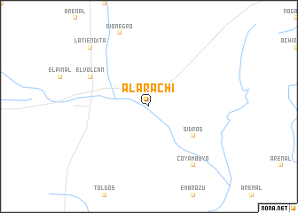 map of Alarachi