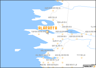 map of Alaranta