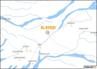 map of Al ‘Arāqī