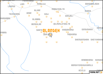 map of Alardeh