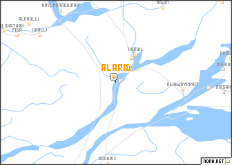 map of Al ‘Āriḑ
