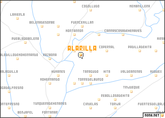 map of Alarilla