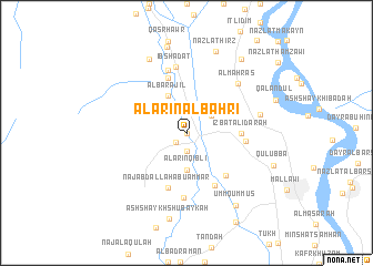 map of Al ‘Arīn al Baḩrī