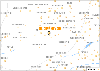 map of Al ‘Arshīyah