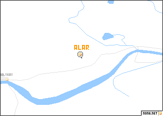 map of Alar