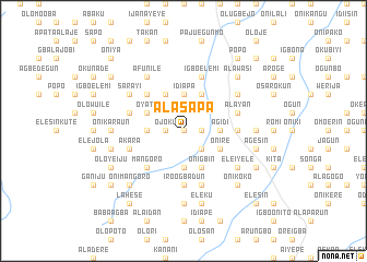 map of Alasapa