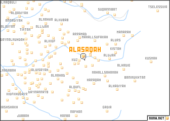 map of Al ‘Asaqah