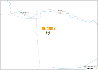 map of Alasay