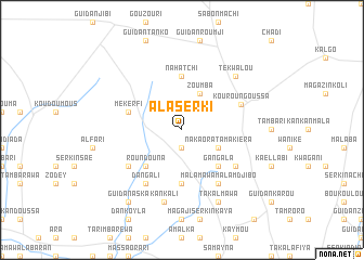map of Ala Sèrki