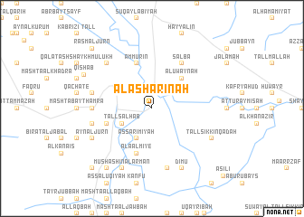 map of Al ‘Ashārinah