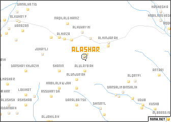 map of Al Ashār