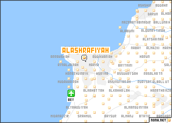 map of Al Ashrafīyah