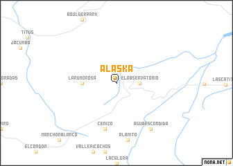 map of Alaska