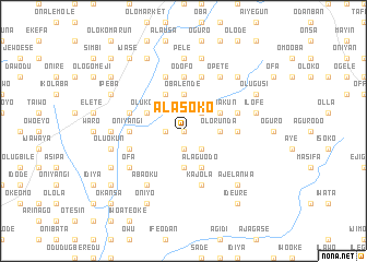 map of Alasoko