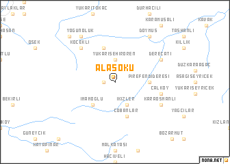 map of Alasökü