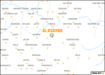 map of Alasombo