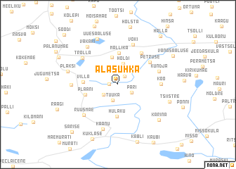 map of Ala-Suhka